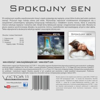 SPOKOJNY SEN 432 HZ LUCAS. Muzyka na CD z licencją